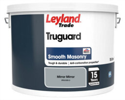 Leyland Trade Truguard Smooth Masonry Paint Mirror Mirror (Ppg1039-3) 10L - thumbnail 2