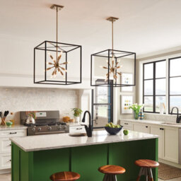 Luminosa Lighting Elstead Lisa Mcdennon By Hinkley Aros 12 Light Pendant Black & Warm Brass - thumbnail 2