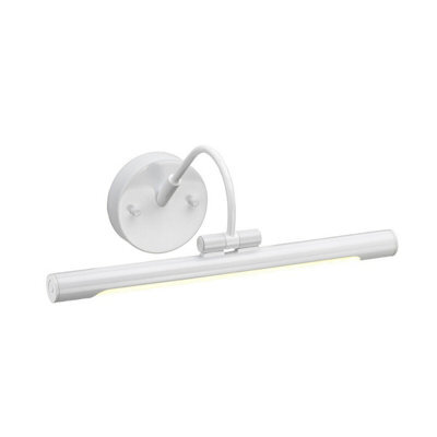 Adjustable White Led Picture Light With 4.6W Bulb For Art And Decor