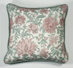 Esselle Home Nima Floral Rose/sage Cushion