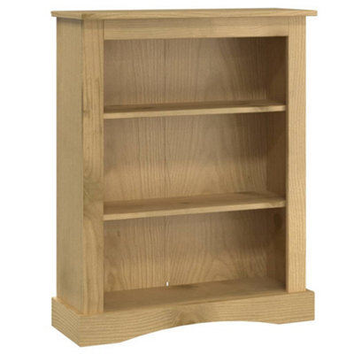 Berkfield 3-Tier Bookcase Mexican Pine Corona Range 81X29X100 Cm - image 1