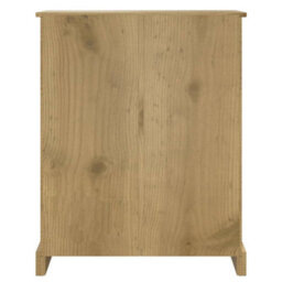 Berkfield 3-Tier Bookcase Mexican Pine Corona Range 81X29X100 Cm - thumbnail 5