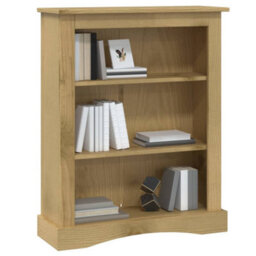 Berkfield 3-Tier Bookcase Mexican Pine Corona Range 81X29X100 Cm - thumbnail 2
