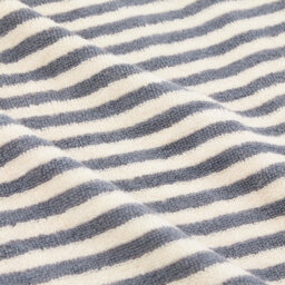 Yard Hebden Striped 100% Cotton Bath Towel, Mineral Blue, 70 X 130Cm - thumbnail 3