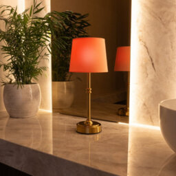 Auraglow Omniance Siena Rechargeable Wireless Table Lamp With Remote - 8 Lamps, 8 Light Sources, 1 Remote - thumbnail 6