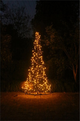 Xmas Haus All Surface 2.5M 720 Gold Led Tree - 10% Twinkle - image 1