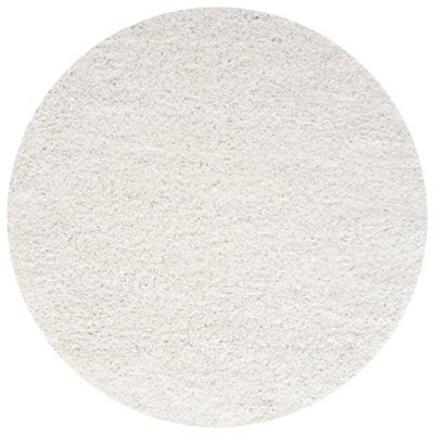 The Rugs White Soft Plain Design Fluffy Shaggy Rugs And Runners High Pile Living Room Kitchen Hallway 380 - image 1