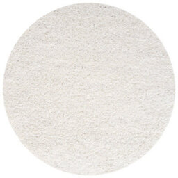 The Rugs White Soft Plain Design Fluffy Shaggy Rugs And Runners High Pile Living Room Kitchen Hallway 380 - thumbnail 1