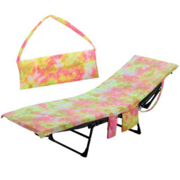 LKH Home Collection Beach Sun Lounger Towels With Pockets & Shoulder Strap Towels Microfiber Quick Dry Cover For Sun Lounger 210 X 75 Cm
