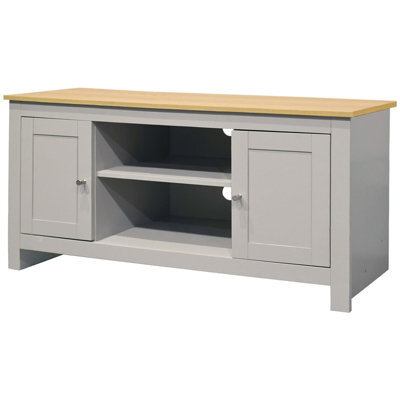 Dorel Home Loft24 Emerald 2 Door Tv Stand Greyoak - image 1
