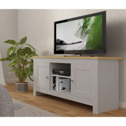 Dorel Home Loft24 Emerald 2 Door Tv Stand Greyoak - thumbnail 3