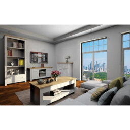 Dorel Home Loft24 Emerald 2 Door Tv Stand Greyoak - thumbnail 2