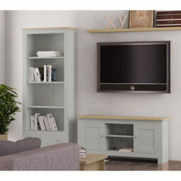 Dorel Home Loft24 Emerald 2 Door Tv Stand Greyoak - thumbnail 4