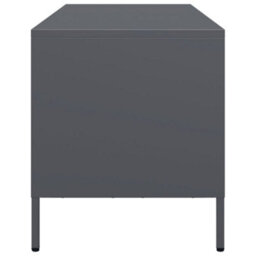 Berkfield Tv Cabinet Anthracite 68X39X43.5 Cm Cold-Rolled Steel - thumbnail 6