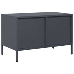 Berkfield Tv Cabinet Anthracite 68X39X43.5 Cm Cold-Rolled Steel - thumbnail 7