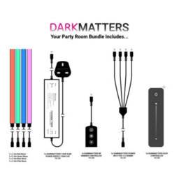 Darkmatters Led Lighting For Slat Wall Panels Bundle - Party Room - thumbnail 8