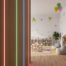 Darkmatters Led Lighting For Slat Wall Panels Bundle - Party Room - thumbnail 6