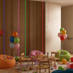 Darkmatters Led Lighting For Slat Wall Panels Bundle - Party Room - thumbnail 1