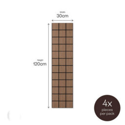 Wvh Walnut Check Geometric Wood Veneer Acoustic Felt Backing Decorative Sound-Absorbing Solution For Homes, Offices, And Studios - thumbnail 6