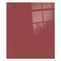 60 X 50Cm Red Pepper Glass Kitchen Splashback Splatter Screen Pre Drilled Holes Wall Hanging Fixings Included - thumbnail 2