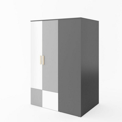 Arte Pok Spacious Walk-In Wardrobe - Left (H1930mm X W1300mm X D930mm) - Children's Bedroom Furniture - image 1