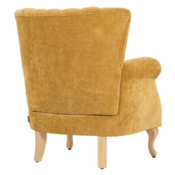 Armchair Accent Chair Upholstered Lounge Chair Curved - thumbnail 3
