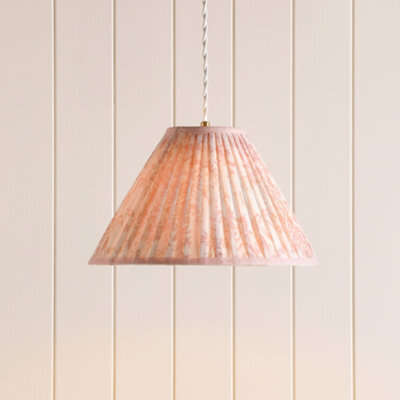 Laura Ashley Pink Picardie Conical Lamp Shade (D)30Cm - image 1