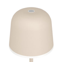 Eglo Mannera Steel Sandy & White Touch Dimmer Table Lamp - thumbnail 4