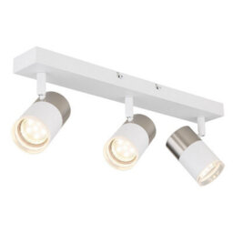 Luminosa Lighting Luminosa Brisbon Ceiling Spotlight Bar White Matt 3X Gu10