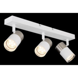 Luminosa Lighting Luminosa Brisbon Ceiling Spotlight Bar White Matt 3X Gu10 - thumbnail 5