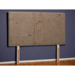 Divan Base Direct Livorno Strutted Upholstered Headboard 3Ft Single - Naples Mink - thumbnail 2