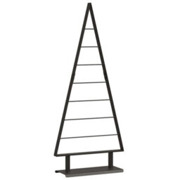 Vidaxl Metal Christmas Tree With Stand Black 125.5 Cm Steel - thumbnail 2