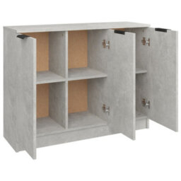 Vidaxl Sideboard Concrete Grey 90.5X30X70 Cm Engineered Wood - thumbnail 7