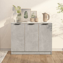 Vidaxl Sideboard Concrete Grey 90.5X30X70 Cm Engineered Wood - thumbnail 2
