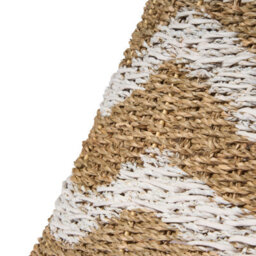 Beliani Christmas Tree Collar Hiver Seagrass White 43 Cm - thumbnail 6