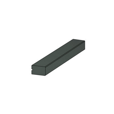 Premium Kitchens Ethos Matt Green Straight Cornice & Pelmet, (L)3050mm (H)30mm - image 1