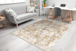 RugsX Modern Carpet Duke 51546 Beige / Gold - Vintage, Structured, Very Soft  160X220 Cm - thumbnail 5
