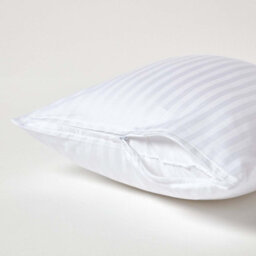 Homescapes White Continental Egyptian Cotton Pillowcase 330 Tc, 40 X 40 Cm - thumbnail 3
