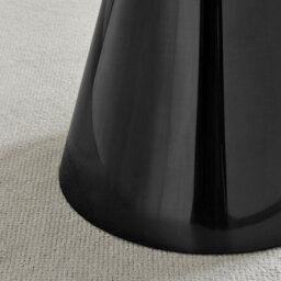 Furniturebox Furniturbeox Uk Nina White Marble Ceramic Top Round Dining Table & 4 Black Calla Chairs - thumbnail 6