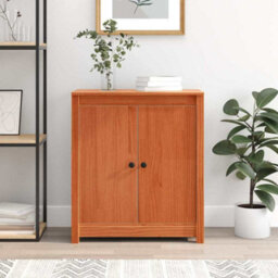 Berkfield Sideboard Brown 70 X 35 X 80 Cm - thumbnail 4