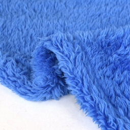 Ehc Teddy Super Soft Fleece Warm Throw Thermal Sofa Blanket 130 X 170Cm - Blue - thumbnail 4