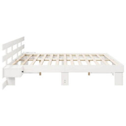 Berkfield Modern With Drawer White 180 X 200 Cm Wood - thumbnail 6