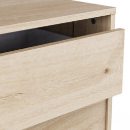 FurniComp LTD Furnicomp Dallas Universal 4 Drawers Royal Oak 40Cm Tall Narrow Internal Chest Of Drawers For Wardrobes - thumbnail 6