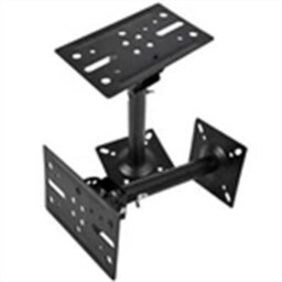 2Pc Telescopic Speaker Wall Ceiling Mount Stand Adjustable Swivel Tilt Bracket - thumbnail 5