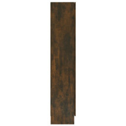 Vidaxl Vitrine Cabinet Smoked Oak 82.5X30.5X150 Cm Engineered Wood - thumbnail 5