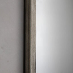 Agenzia 14 Large Champagne Curved Metal Frame Full Length Wall Mirror 156.5 X 65.5Cm - thumbnail 4