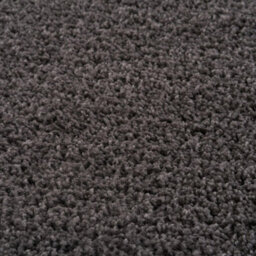 The Rugs Dark Grey Soft Plain Design Fluffy Shaggy Rugs And Runners High Pile Living Room Kitchen Hallway 380 - thumbnail 3