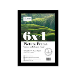 6X4 Black Picture Frame (15.2 X 10.2Cm) Poster, Photo, Artwork, Gallery Wall Or Print - thumbnail 1