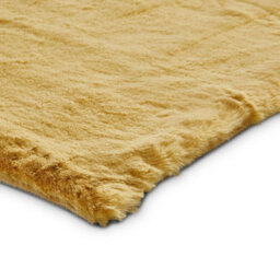 Teddy Yellow Plain Shaggy Rug By Think Rugs-120Cm X 170Cm - thumbnail 5