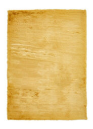 Teddy Yellow Plain Shaggy Rug By Think Rugs-120Cm X 170Cm - thumbnail 1
